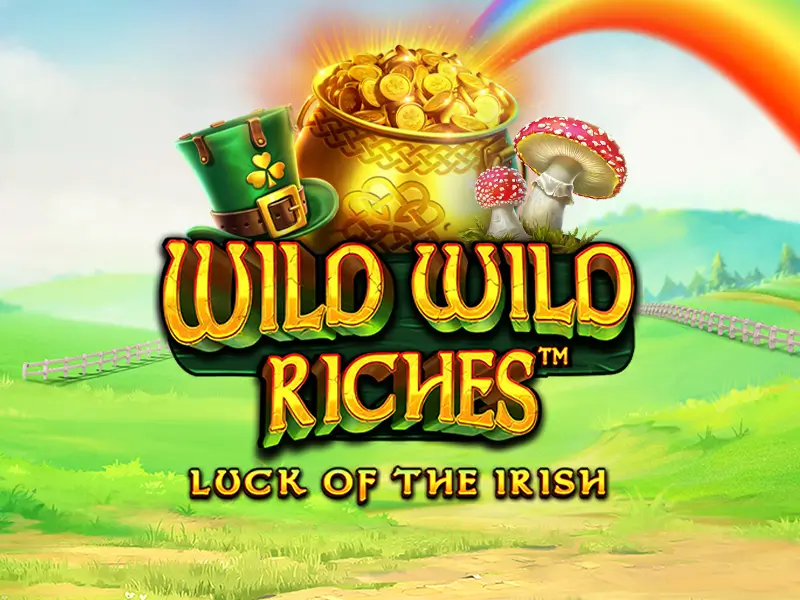 Wild Wild Riches - um caça-níquel vibrante com tema irlandês e potes de ouro.